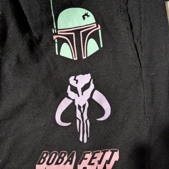 Star Wars Men's small mandalorian boba Fett T-shirt and Shorts set - Picture 4 of 5